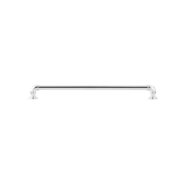 Richelieu 12 5/8 in (320 mm) Center-to-Center Chrome Eclectic Drawer Pull - BP2209320140