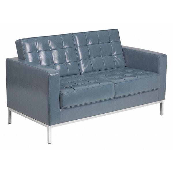 Flash Furniture Loveseat, 31" x 32", Upholstery Color: Gray - ZB-LACEY-831-2-LS-GY-GG