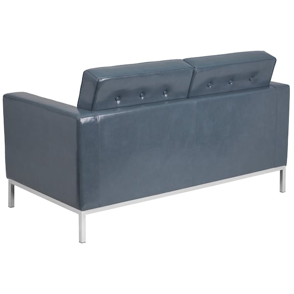Flash Furniture Loveseat, 31" x 32", Upholstery Color: Gray - ZB-LACEY-831-2-LS-GY-GG