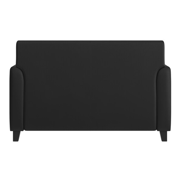Flash Furniture Loveseat, 29" x 32-1/4", Upholstery Color: Black - BT-827-2-BK-GG