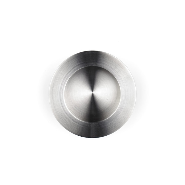 Richelieu Brushed Nickel Contemporary Recessed Cabinet Pull - 340279195