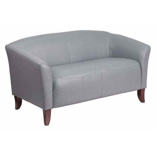 Flash Furniture Loveseat, 29" x 29", Upholstery Color: Gray - 111-2-GY-GG