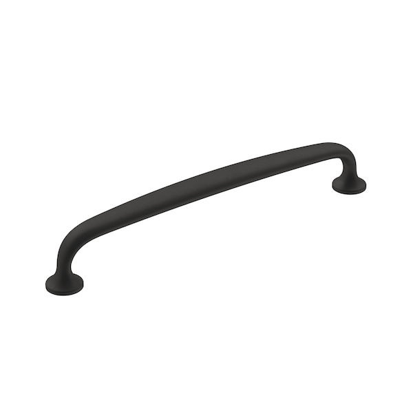 Amerock Renown 6-5/16 in 160 mm Center-to-Center Matte Black Cabinet Pull - BP36796FB