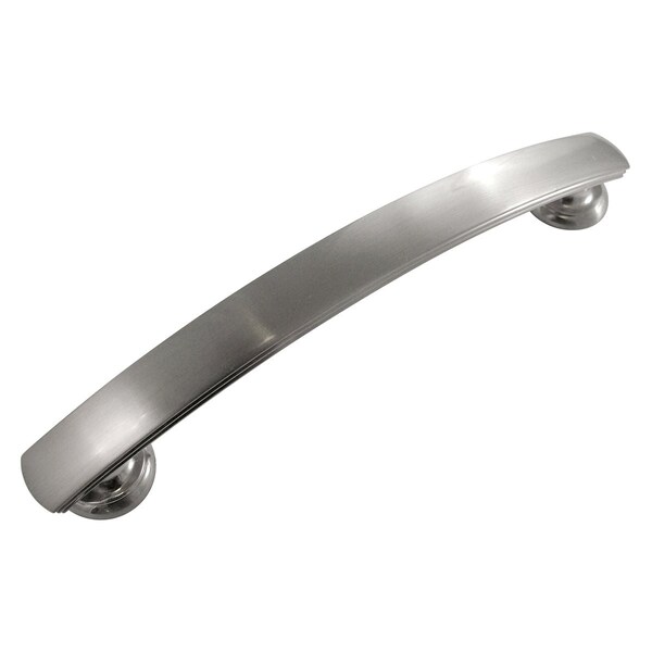 Hickory Hardware Pull 5-1/16 Inch (128mm) Center to Center, 10PK - P2149-SN-10B