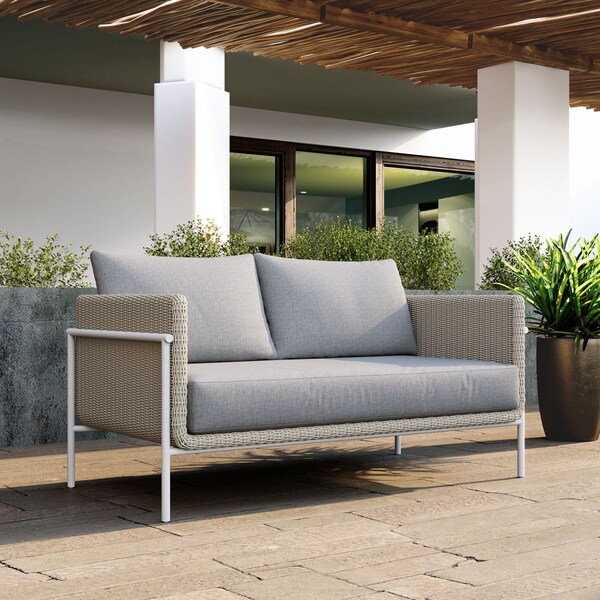 Zuo Modern Frais Loveseat Gray - 704016