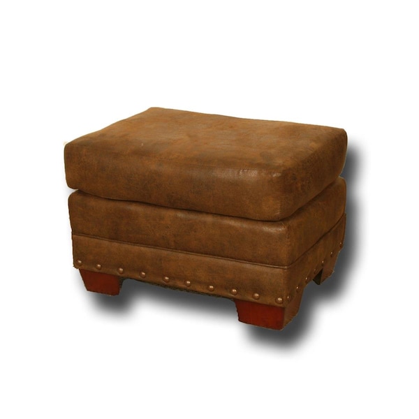 American Furniture Classics 18 x 27 x 19 in. River Bend Sofa, Brown - 8503-80