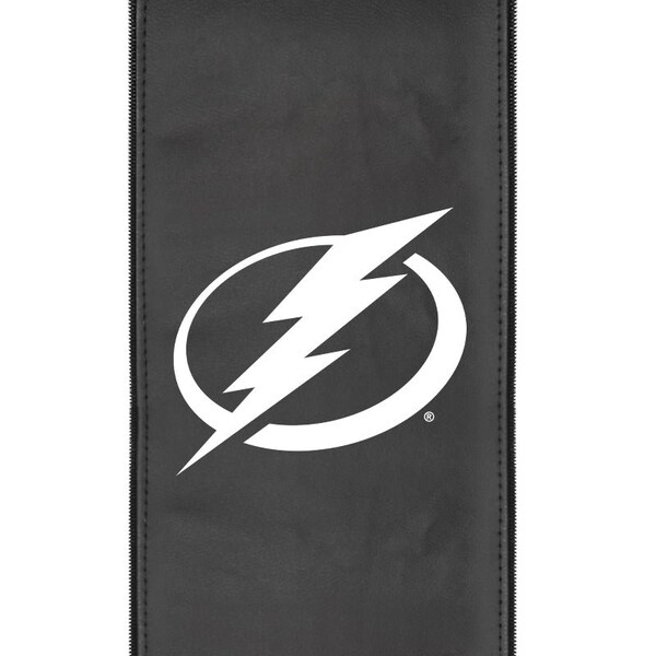 Dreamseat Silver Loveseat with Tampa Bay Lightning Logo - XZ7759003LSCDBK-PSNHL42060