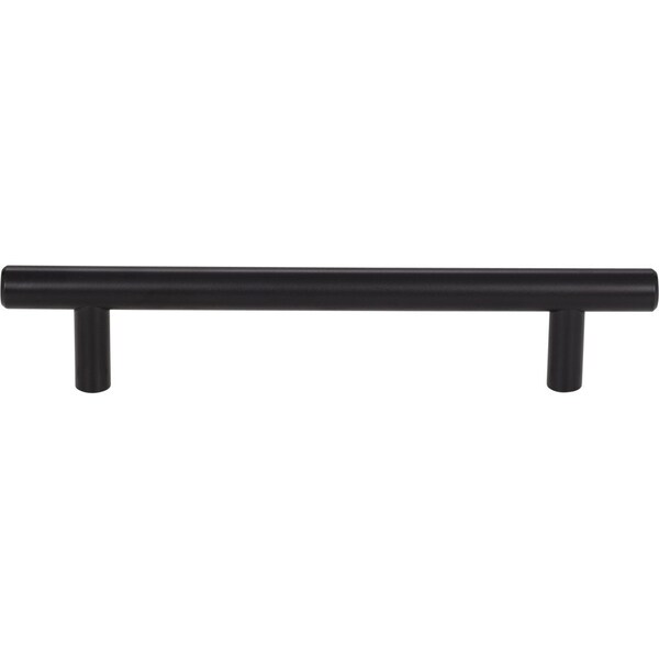 Elements By Hardware Resources 128 mm Center-to-Center Matte Black Naples Cabinet Bar Pull,  - 176MB-10