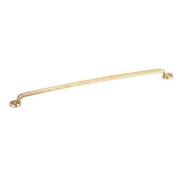 Richelieu 18 7/8 in (480 mm) Center-to-Center Satin Brass Traditional Cabinet Pull - BP8855480160