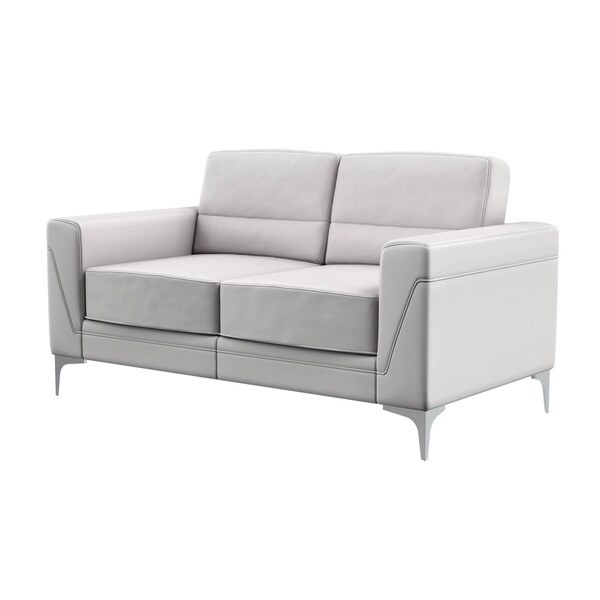 Global Furniture Usa Contemporary PVC U6109 Light Grey Ls - 1809