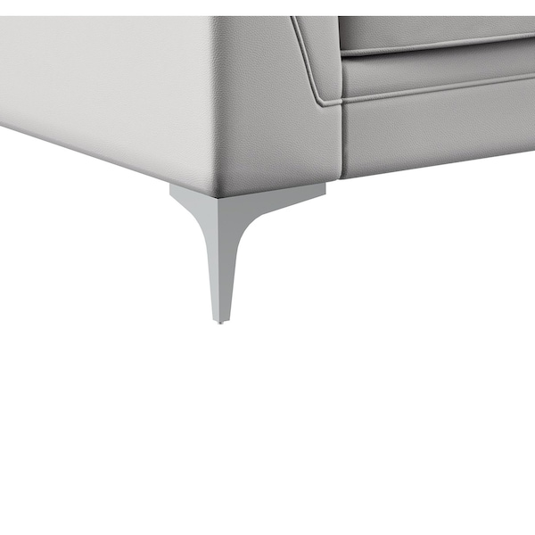 Global Furniture Usa Contemporary PVC U6109 Light Grey Ls - 1809
