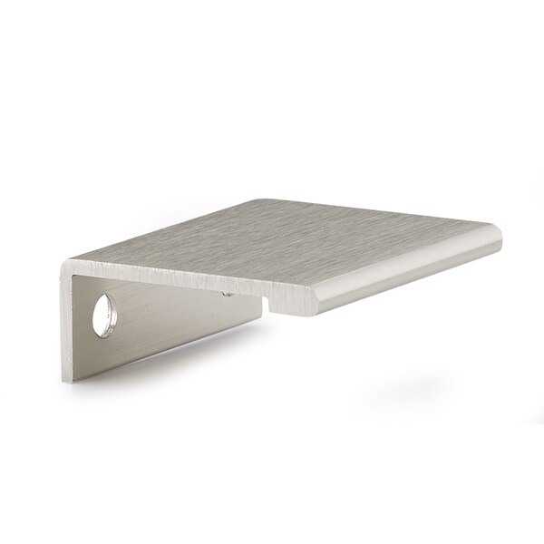 Richelieu 1-5/16 in. (33 mm) Center-to-Center Stainless Steel Contemporary Edge Pull - BP989833170