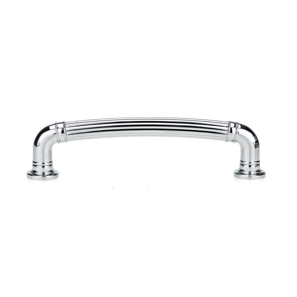 Richelieu 5 1/16 in (128 mm) Center-to-Center Chrome Traditional Drawer Pull - BP8818128140