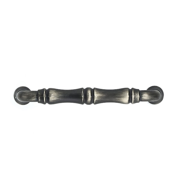 Richelieu 3 in (76 mm) Center-to-Center Antique Nickel Traditional Drawer Pull - BP74076143