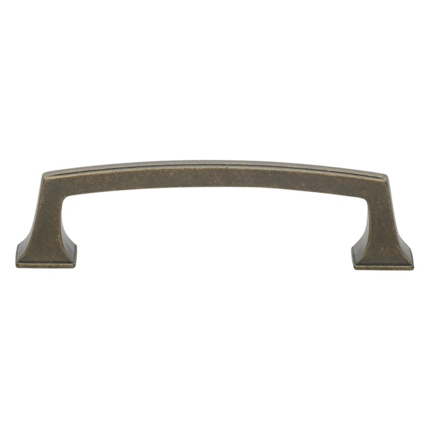 Gliderite Hardware 3-3/4 in. Center to Center Cabinet Base Pull - 87380-96-AB, 5PK - 87380-96-AB-5