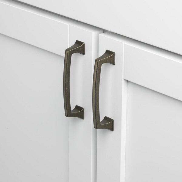 Gliderite Hardware 3-3/4 in. Center to Center Cabinet Base Pull - 87380-96-AB, 5PK - 87380-96-AB-5
