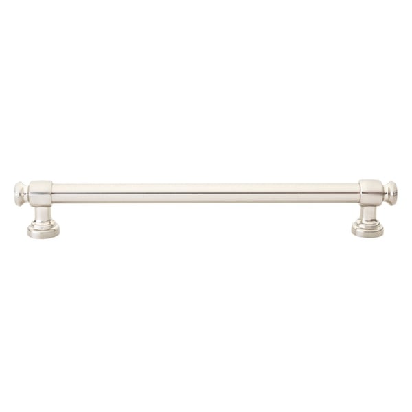 Gliderite Hardware 7-5/8 in. Center to Center Satin Nickel Classic Euro Bar Pull - 4361-192-SN, 5PK - 4361-192-SN-5