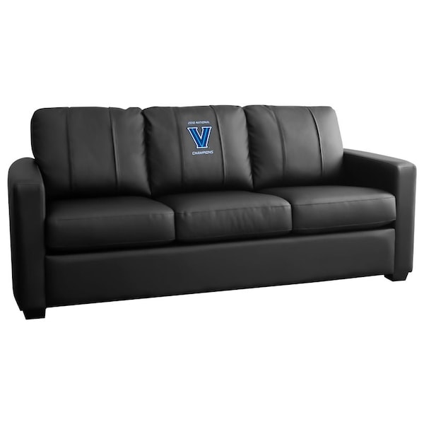 Dreamseat Silver Sofa with Villanova Championship Logo - XZ7759001SOCDBK-PSCOL13383