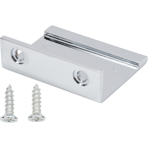 Designperfect 1-1/4'' Center-to-Center Cabinet Tab Pull, Polished Chrome, 25PK - DPA25F421PC