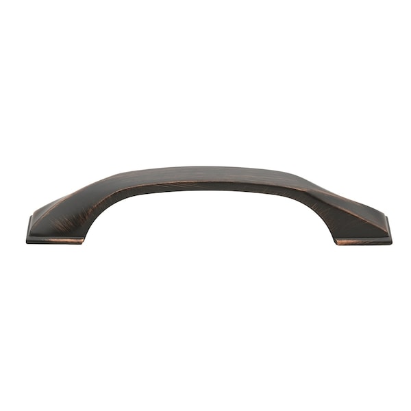 Gliderite Hardware 3-3/4 in. Center to Center Solid Twisted Bar Pull Oil Rubbed Bronze, 25PK - 4841-96-ORB-25