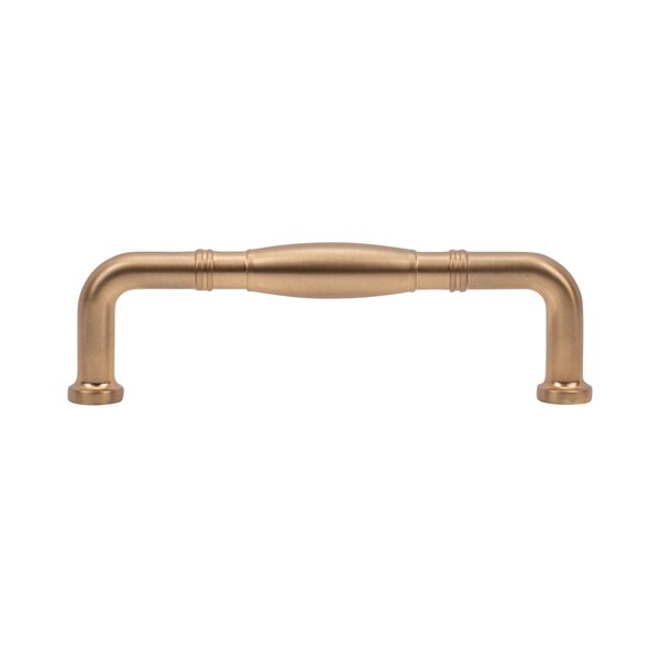 Designperfect 3-3/4'' Center-to-Center Handle Pull, Champagne Bronze/Gold, 10PK - DPA10R573CBZ