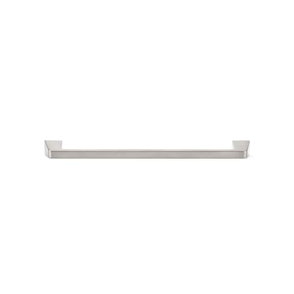 Richelieu 8 13/16 in (224 mm) Center-to-Center Brushed Nickel Contemporary Cabinet Pull - BP7340224195