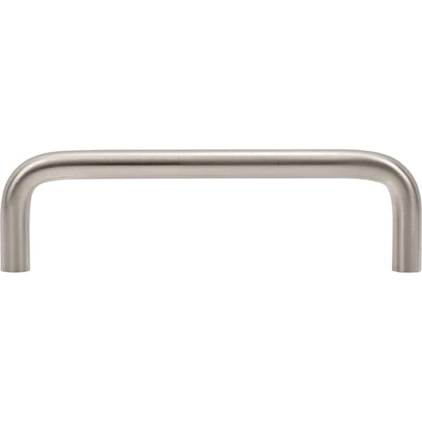 Designperfect 4'' Center-to-Center Wire Pull, Brushed Satin Nickel, 25PK - DPA25W5910SNB