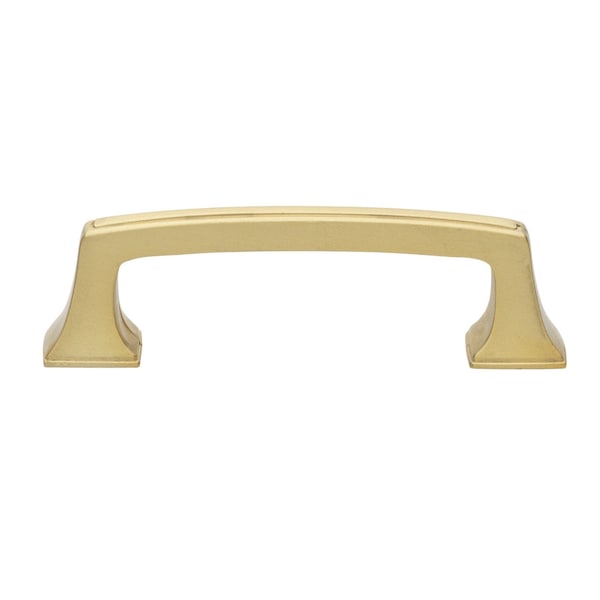 Gliderite Hardware 3 in. Center to Center Classic Base Pull Cabinet Hardware Handle - 87380-SG, 25PK - 87380-SG-25