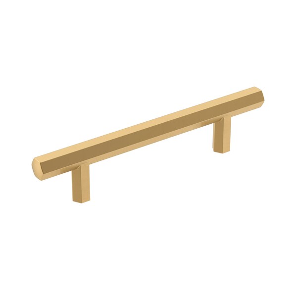 Amerock Caliber 3-3/4 in 96 mm Center-to-Center Champagne Bronze Cabinet Pull - BP36873CZ