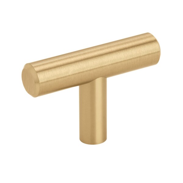 Amerock Bar Pulls 1-15/16 in 49 mm Length Champagne Bronze Cabinet Knob - BP19009CZ