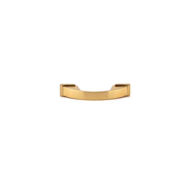 Richelieu 3 in (76 mm) Center-to-Center Aurum Brushed Gold Contemporary Cabinet Pull - BP8323576158
