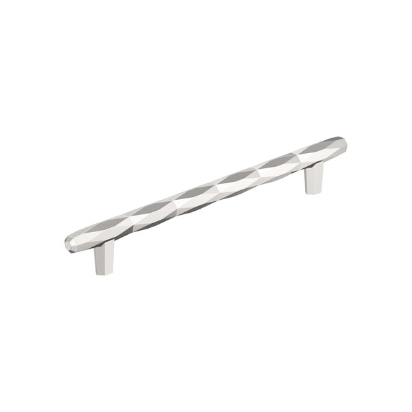 Amerock St. Vincent 8 inch 203mm Center-to-Center Polished Nickel Cabinet Pull - BP55500PN