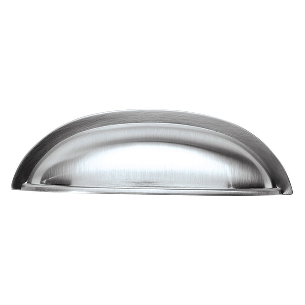 Hickory Hardware Cup Pull 3 Inch Center to Center - P3077-SS