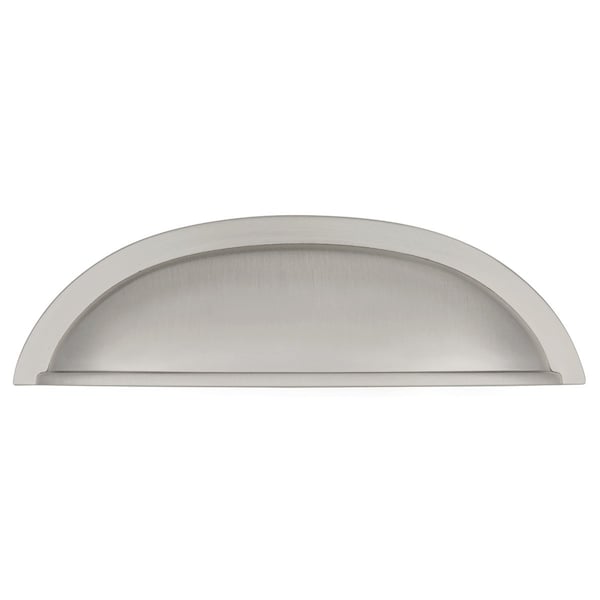 Hickory Hardware Cup Pull 3 Inch Center to Center - P3077-SS