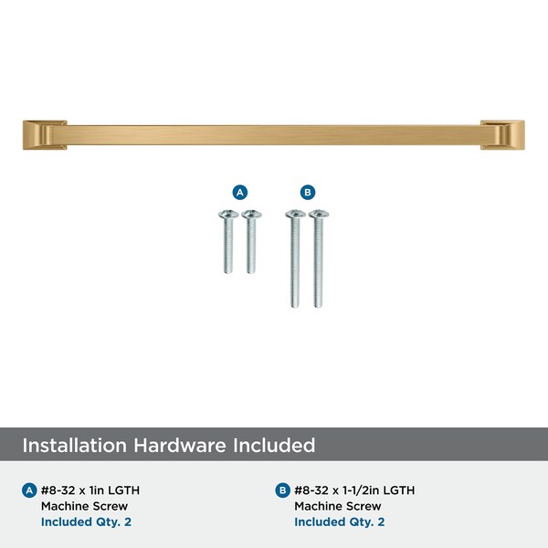 Amerock Westerly 10-1/16 inch 256mm Center-to-Center Champagne Bronze Cabinet Pull - BP53725CZ