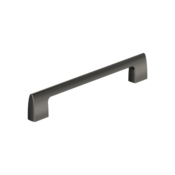 Amerock Riva 7-9/16 inch 192mm Center-to-Center Graphite Cabinet Pull - BP55488GPH