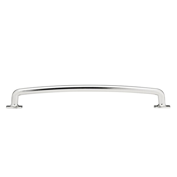 Richelieu 7-9/16 in. (192 mm) Center-to-Center Polished Nickel Transitional Drawer Pull - BP863192180