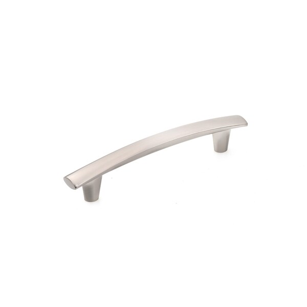 Richelieu 5-1/16 in. (128 mm) Center-to-Center Brushed Nickel Contemporary Drawer Pull - BP2323128195