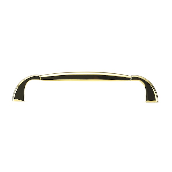 Richelieu 3-3/4 in. (96 mm) Center-to-Center Brass Contemporary Drawer Pull - BP30700130