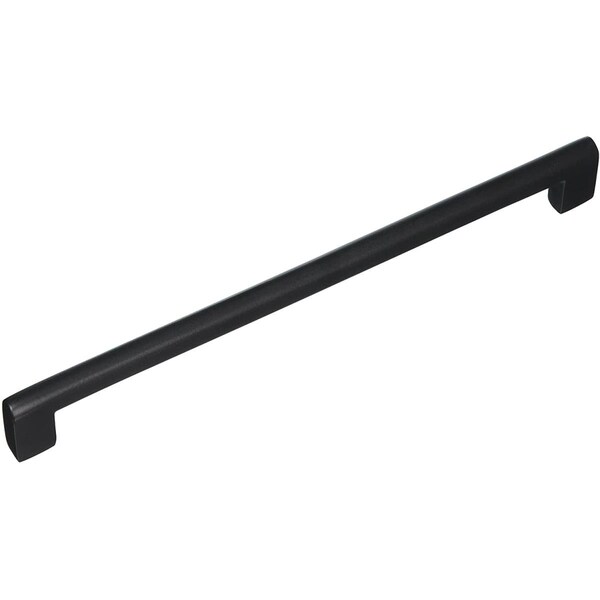 Patioplus 10 in. Center to Center Trail Cabinet Pull, Flat Black - PA2005076