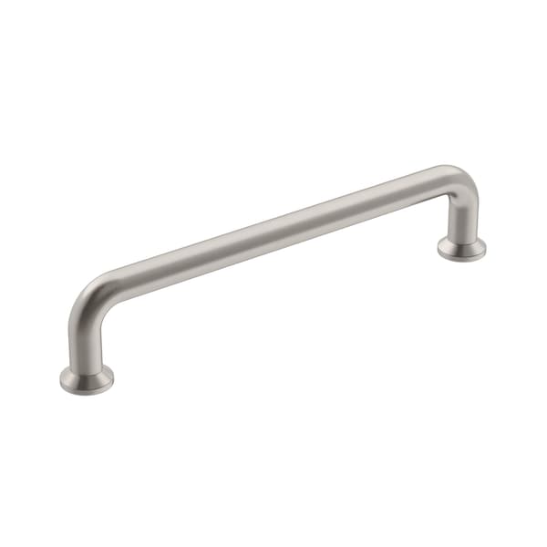 Amerock Factor 5-1/16 in 128 mm Center-to-Center Satin Nickel Cabinet Pull - BP36782G10