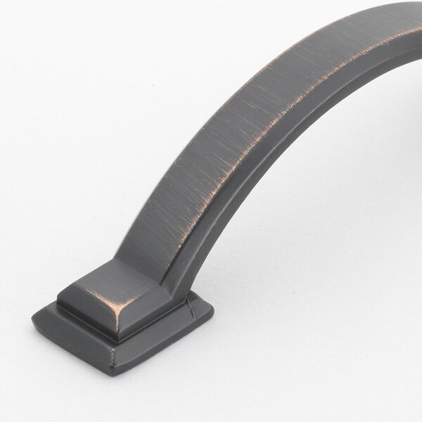 Gliderite Hardware 3 in. Center to Center Oil Rubbed Bronze Arched Square Cabinet Pull - 4355-ORB, 10PK - 4355-ORB-10