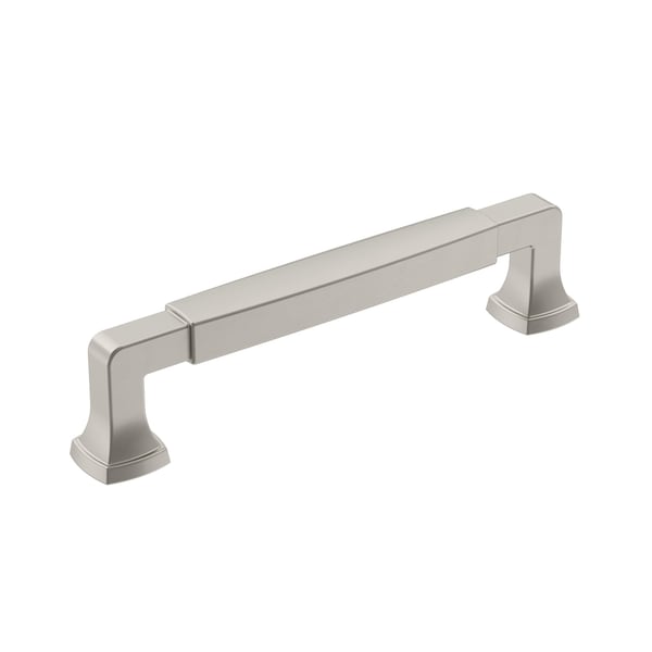 Amerock Stature 5-1/16 in 128 mm Center-to-Center Satin Nickel Cabinet Pull - BP36888G10