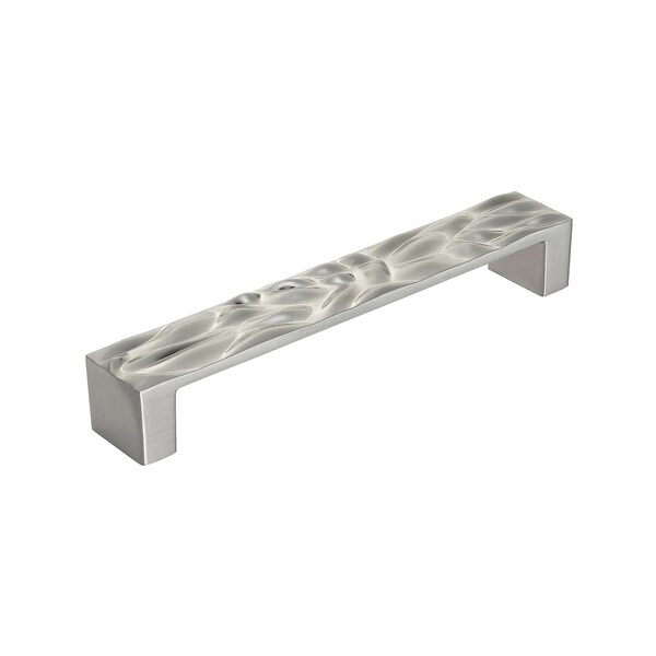 Amerock Calathea 6-5/16 in 160 mm Center-to-Center Satin Nickel Cabinet Pull - BP1003160G10