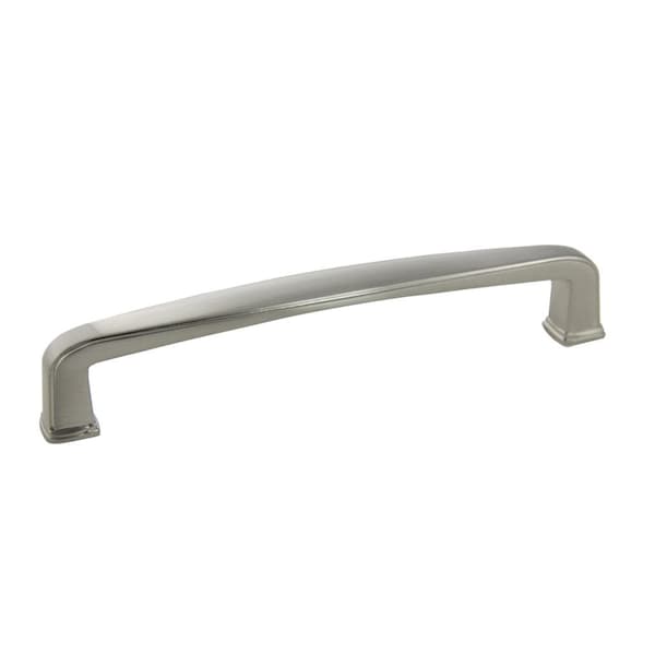 Pride Industrial 5-1/2in Cabinet Pull with 5in Center to Center Satin Nickel Finish - P82092SN