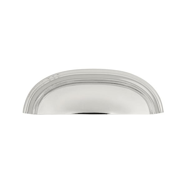 Hickory Hardware Cup Pull 3 Inch & 3-3/4 Inch (96mm) Center to Center - P2144-CH
