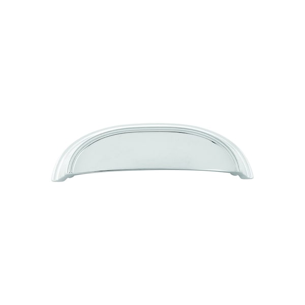 Hickory Hardware Cup Pull 3 Inch & 3-3/4 Inch (96mm) Center to Center - P2144-CH