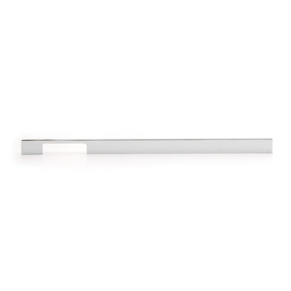 Richelieu 16-3/8 in. (416 mm) Center-to-Center Chrome Contemporary Drawer Pull - BP720416140
