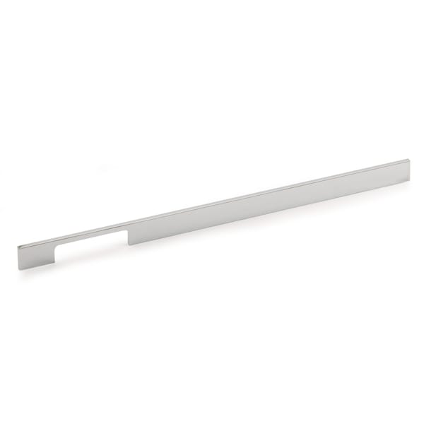Richelieu 16-3/8 in. (416 mm) Center-to-Center Chrome Contemporary Drawer Pull - BP720416140