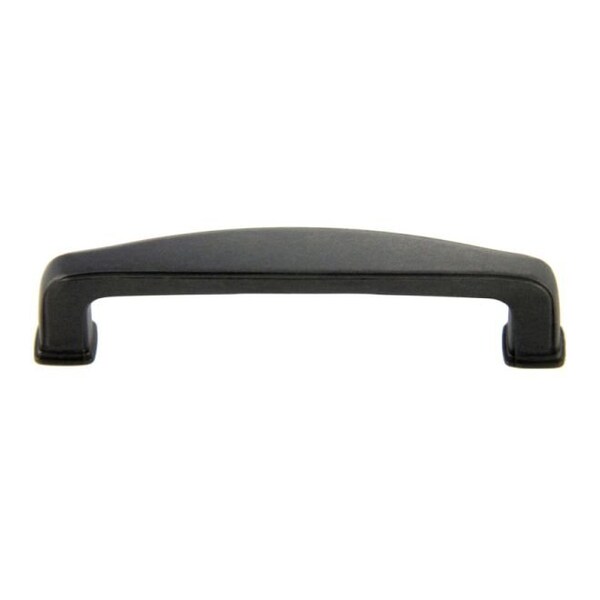 Crown 4-5/8" Deco Cabinet Pull with 3-3/4" Center to Center Weathered Black Finish - CHP81092DACM